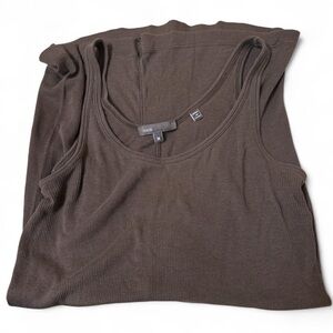 Vince Women's Brown Tank Top